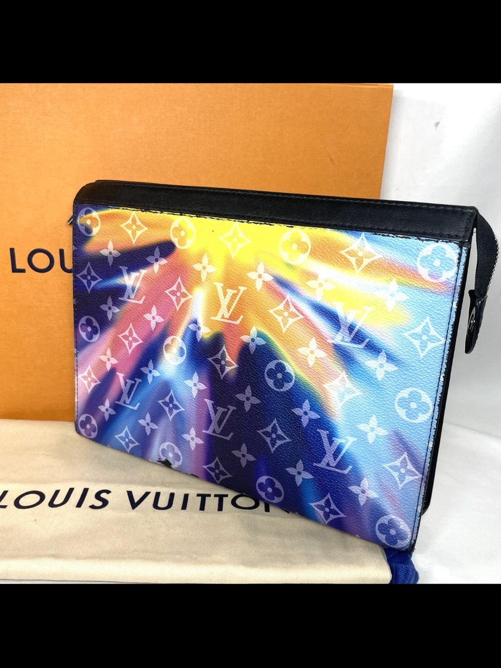 Louis Vuitton Multicolor Monogram Canvas Pochette Voyage Business Bag